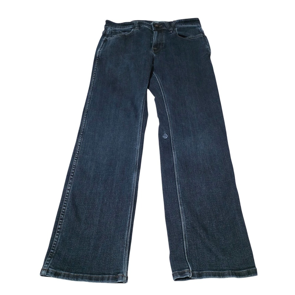 Volcom Straight Leg Relaxed Dark‎ Denim Jeans 28
